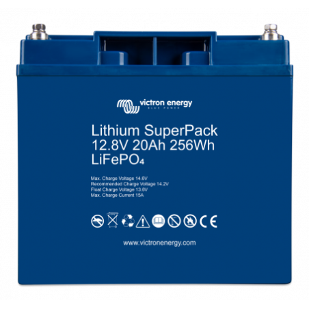 BATTERIE LITHIUM 20AH 12.8V SUPERPACK  - VICTRON ENERGY